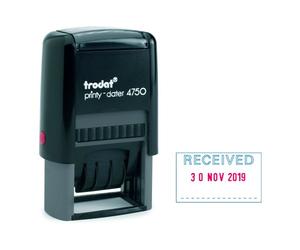 Trodat Printy 4750L1 Self Inking Dater - Received