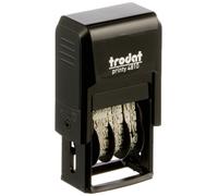 Trodat Printy 4810 Date Stamp - Year Month Day Numerals Self Inking - 3.8mm Black