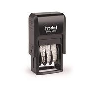 Trodat Printy 4810 Date Stamp - Year Month Day Numerals Self Inking - 3.8mm Black