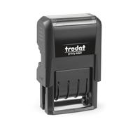 Trodat Printy 4820 Self Inking Date Stamp, Day Month Year, 10 Year Date Band, 25 x 4 mm Impression, Black Ink, Office Document Dater