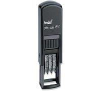 Trodat Self-Inking Word & Date Stamp Printy 4850/L1 - RECEIVED 25x5 mm Blue/Red Ink - 76313