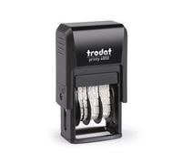 Trodat Self-Inking Word & Date Stamp Printy 4850/L1 - RECEIVED 25x5 mm Blue/Red Ink - 76313