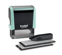 Trodat Printy 4912 180858 Self-Inking Stamp 4 Lines Black Imprint Colour 47 x 18 mm