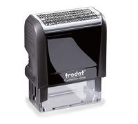 Trodat Printy 4912 'Datenschutz' (Privacy) Stamp - Black [German Language]