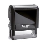 Trodat Printy 4913 -Self Inking Stamp - Customizable Stamp - 5 lines - Textplate
