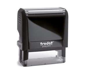 Trodat Printy 4913 -Self Inking Stamp - Customizable Stamp - 5 lines - Textplate