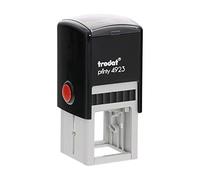 Trodat Printy 4923 Custom Self-Inking Rubber Stamp - 6 Lines of Text - 27 x 27 mm Impression Size