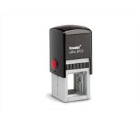Trodat Printy 4923 - Professional Self-Inking Stamp with 6 Customizable Lines - Text Plate 30 x 30 mm Included