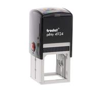 Trodat Printy 4924 -Self Inking Stamp - Customizable Stamp - 8 lines - Textplate