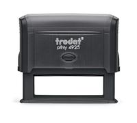 Trodat Printy 4925 Custom Self-Inking Rubber Stamp - 6 Lines of Text - Impression Size 80x23mm