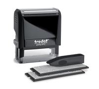 Trodat Printy Economy Self-Inking Do It Yourself, Customizable Message or Address Stamp, Impression Size: 3/4 x 1-7/8 Inches, Black (5915) (USS5915)