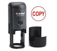 Trodat Printy Self-Inking Word Stamp Copy 54290 - Reinkable Red, Black, 38.5x36x73mm
