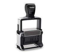 Trodat Professional 5117 Word Band Stamp with Stock Text and Date, Imprint Approx. 48 x 4 mm, Black, Self-Inking