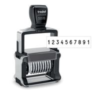 Trodat Self-Inking Numberer Stamp Professional 55510 – Black, Medium