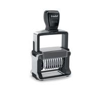 Trodat Self-Inking Numberer Stamp Professional 55510 – Black, Medium