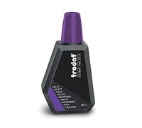 Trodat Purple Ink Bottle - 28 ml - Replacement Ink For Hand Stamp Ink Pads,Violet