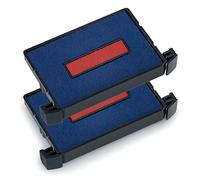 Trodat Replacement Ink Pads 6/4750/2 - Pack of 2 - Red/Blue - For The Trodat Printy 4760, 4750, 4750/L and 4755