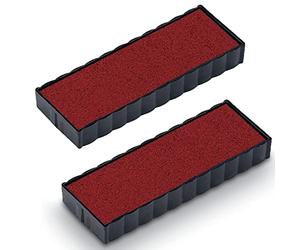 Trodat Replacement Ink Pads 6/4817 - Pack of 2 - Red Ink - For The Printy 4817 and 4813