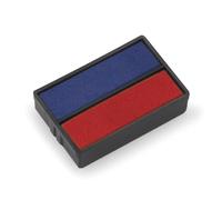 Trodat Replacement Ink Pads 6/4850 - Pack of 2 - Red/Blue Ink - For The Printy 4850 and 4850/L