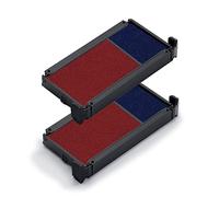 COLOP 6/4912/2 Replacement Ink Pad Blue/Red (2 Pack) 6/4912/2