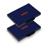 Trodat Replacement Ink Pads 6/511 - Pack of 2 - Red/Blue Ink - For The Professional 5211 and 54110