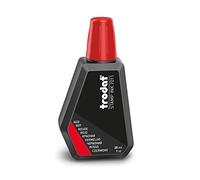 Trodat Stamp Pad Ink 7011 - Red Ink For Stamp Pads - 28 ml
