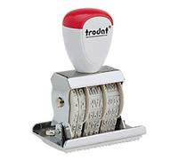 TrodatReceived + Self-Inking Data Stamp Grey
