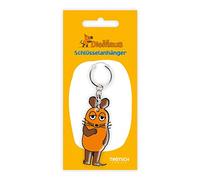 Trötsch 3D-Schlüsselanhänger Die Maus aus der Sendung mit der Maus: mit Schlüsselring, 6 cm