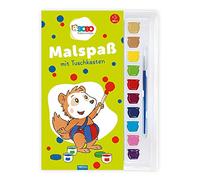 Trötsch Bobo Siebenschläfer Malspaß mit Tuschkasten: Beschäftgungsbuch Ausmalbuch