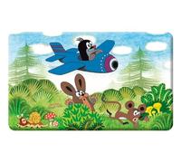 Trötsch Der kleine Maulwurf Frühstücksbrettchen Flugzeug: Frühstücksbrett Brett Kinderbrettchen Pauli