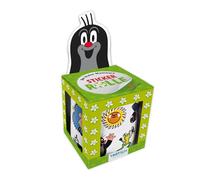 TRÖTSCH- Der kleine Maulwurf Stickerrolle Sticker: Aufkleber zum Verzieren und Verschenken
