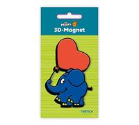 Trötsch Die Maus Magnet Elefant Herzballon Herz Luftballon: Magnet für Kühlschrank Whiteboards oder Büroschränke