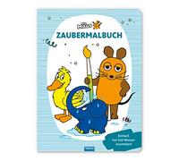 Trötsch Malbuch Die Maus Zaubermalbuch: Malbuch Ausmalbuch (Unser Sandmännchen)