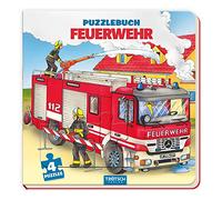 Trötsch Pappenbuch Puzzlebuch Feuerwehr: Beschäftigungsbuch Entdeckerbuch Puzzlebuch
