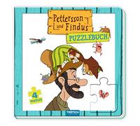 Trötsch Pettersson und Findus Pappenbuch Puzzlebuch: Beschäftigungsbuch Entdeckerbuch Puzzlebuch