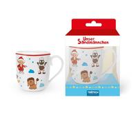 TRÖTSCH - Unser Sandmännchen Kindertasse Geschenktasse aus Porzellan Sandmännchen und Freunde: Kaffeetasse Teetasse Geschenkidee Geschenk Tasse