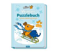 Trötsch Ve Trötsch Die Maus Winter-Puzzlebuch Puzzlebuch: Besc (Board Book)