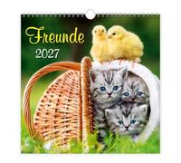 TRÖTSCH - Wandkalender Freunde 2027: Wandkalender