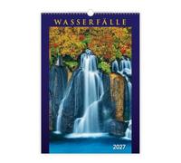 TRÖTSCH - Wandkalender Wasserfälle 2027: Wandkalender