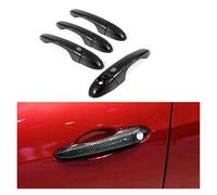 TROGPYXG 1 Set Carbon Fiber Door Handle Cover Trim Compatible with Maserati Ghibli Sedan Trofeo Smart Door Handle