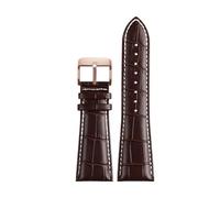 TROGPYXG 22mm 23mm 24mm 26mm 28mm Mens Alligator Leather big width Watch Strap Compatible With Diesel watchband wristwatches band(Black Yellow,23mm)