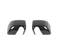 TROGPYXG ABS 2/4Doors Rearview Mirror Shell Decoration Cover Trim Sticker Compatible With Jeep Wrangler JK 2007-2017 Car Exterior Accessories(Carbon Fiber 2 PCS)