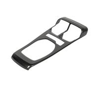 TROGPYXG ABS Car Front Drink Cup Holder Gear Shift Decoration Cover Kit Trim Compatible With Camaro 2010-2015 Interior Accessories(Carbon Fiber Grain C)