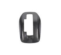 TROGPYXG ABS Car Front Drink Cup Holder Gear Shift Decoration Cover Kit Trim Compatible With Camaro 2010-2015 Interior Accessories(Carbon Fiber Grain A)