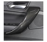 TROGPYXG ABS Carbon Fiber Car Styling Interior Door Handle Pull Doorknob Panel Cover Trim Compatible with BMW 1 2 Series F20 F21 F22 F23 2012-2017