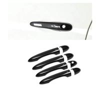 TROGPYXG ABS Carbon Fiber Outer Door Handle Cover Trim Decoration Compatible with Maserati Levante 2016 2021 Ghibli 2014 2021 Quattroporte 2013-2021