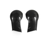 TROGPYXG Car Sticker Gear Shift Knob Decal ABS Carbon Fiber Trim Cover Compatible with Camaro 2010 2011 2012 2013 2014 2015 Accessories