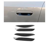 TROGPYXG Compatible with BMW X3 G45 2025 ABS Carbon Fibre Car Outer Door Bowl Handle Cover Decoration Car Accessories(Carbon Fibre(Style B)