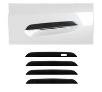 TROGPYXG Compatible with BMW X3 G45 2025 Outer Door Handle Cover ABS Anti-Scratch Exterior Door Handle Trim Sticker Modification Accessories(Black)