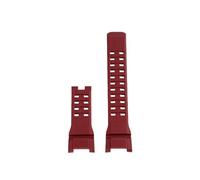 TROGPYXG Compatible With Casio GWG - B1000 Mudmaster III Silicone Watch Strap 3rd Generation Gwg-b1000 Sports Watchband Waterproof Soft Bracelet(Red-no buckle)